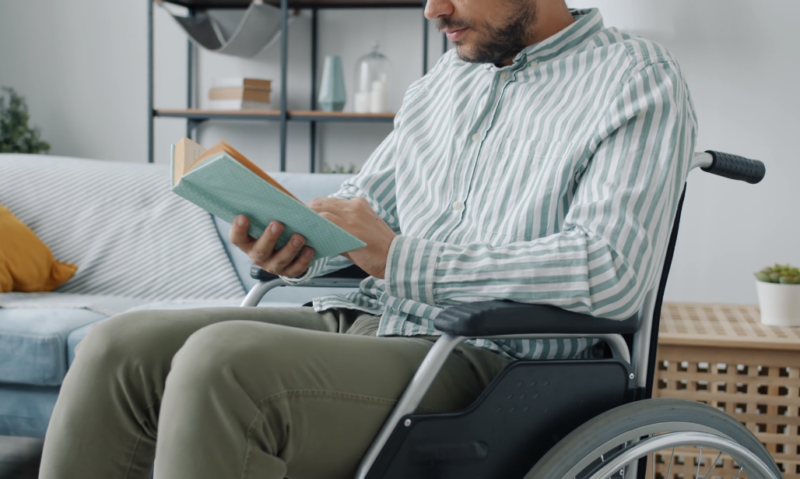 Man in Wheelchair Planning to Move